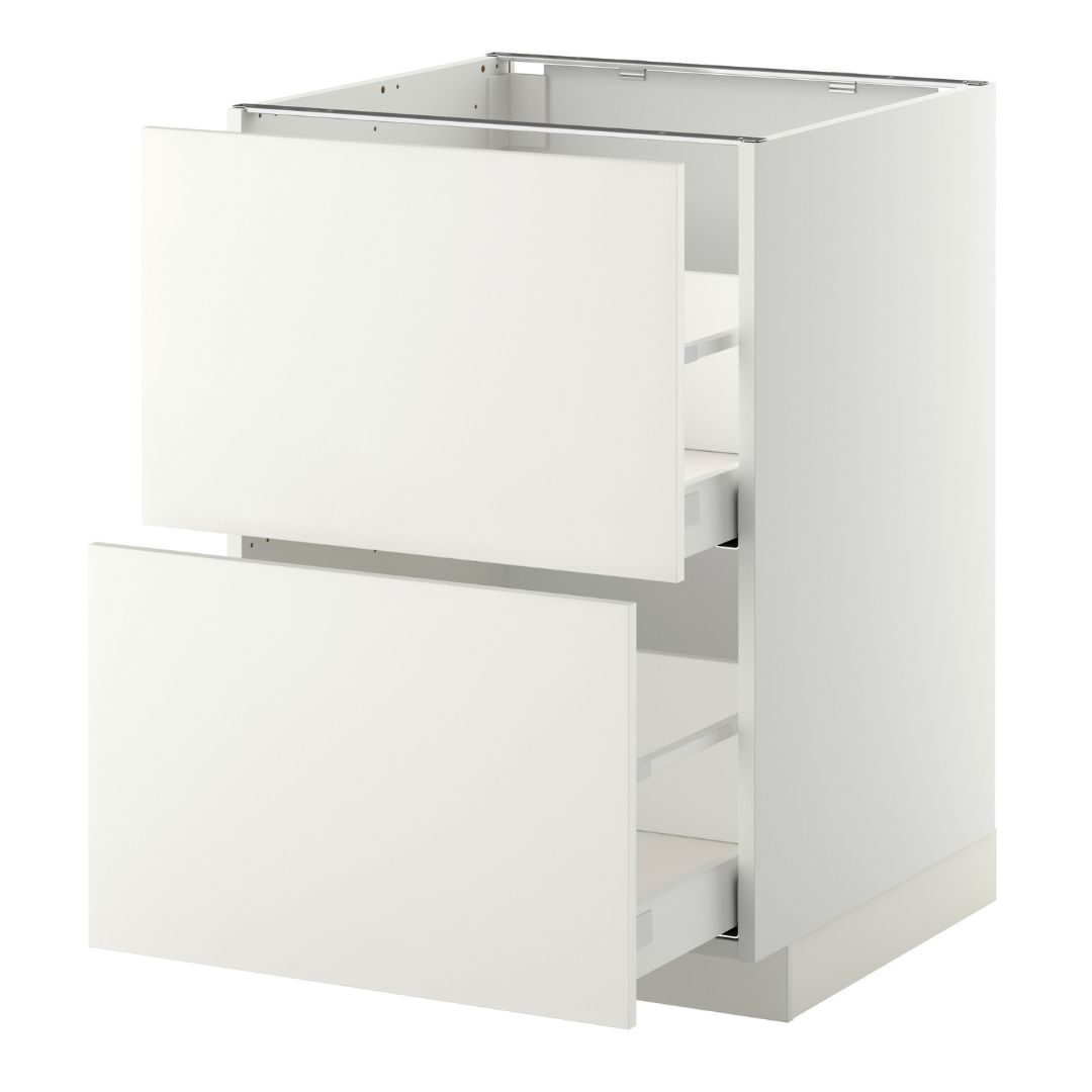 Mueble de almacenaje NABOSKY blanco 2x2