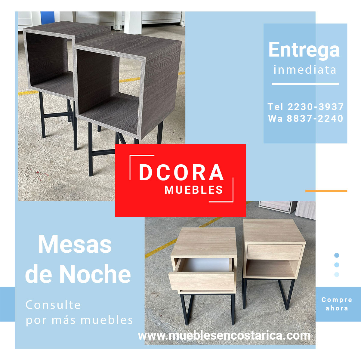 mesas de noche